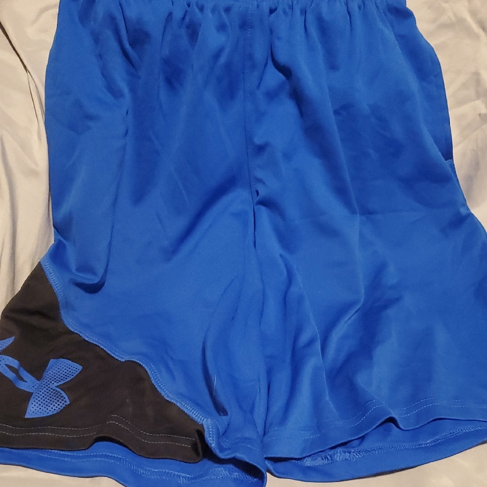 Under Armour Royal Blue Shorts with Black Detail